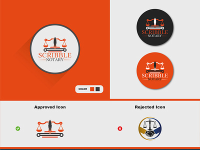 Scribble Notary - Logo Design