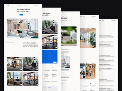 Reside - Free Coworking Webflow Template