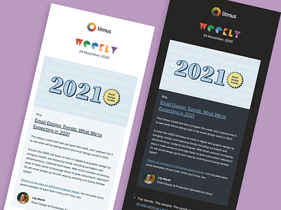 Litmus Weekly - Email Redesign