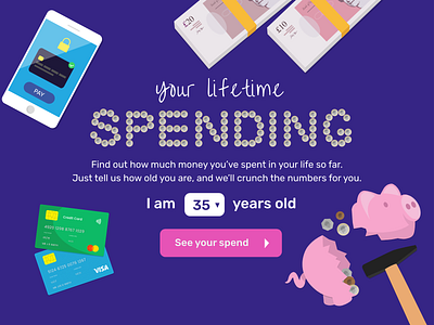 Lifetime Spend web app