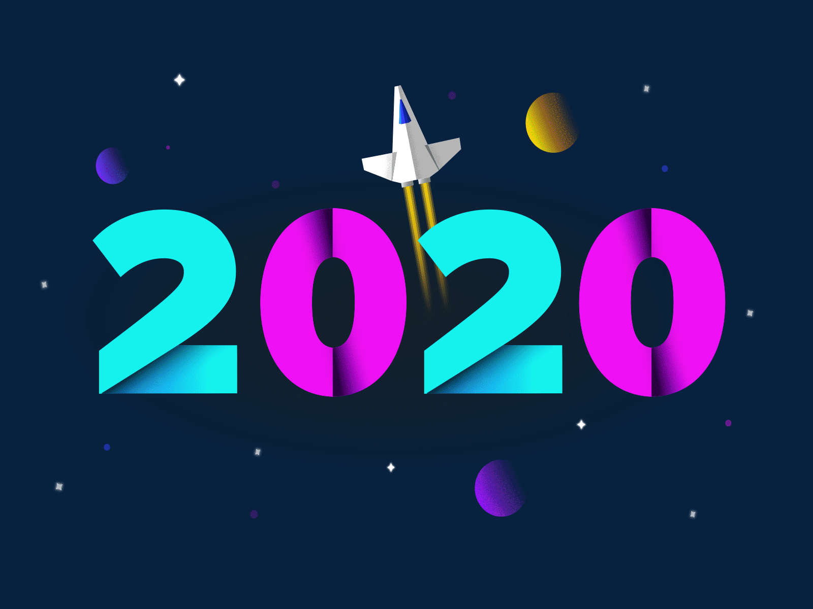 2020 Design Trends bauhaus futuristic inspiration isometric retro trends typography