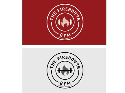 Firehouse Gym Logo design graphics illustration logo logo design vector
