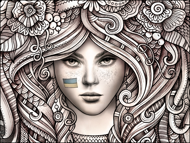 Ukrainian Girl By Balabolka On Dribbble