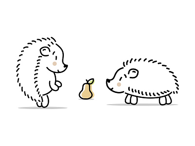 hedgehog childrens illustration hedgehog illustration picture playful ui