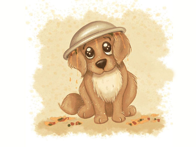 Upsy puppy art cute dogart dogillustration draw drawing illustration illustrations