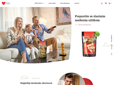Perger1757 branding clean design food front page homemade minimalistic page shop simple ui ux visual design web web page webshop website woocommerce