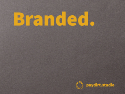 Branded. brand brand identity logo social