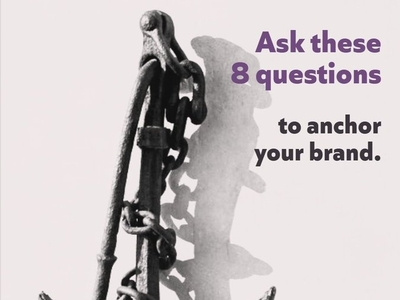 8 Questions... brand identity instagram logo social
