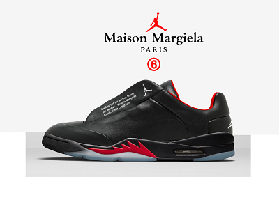 masion margiela x air jordan 6 future ( lifestyle ) app branding design illustrator logo ui ux vector web website