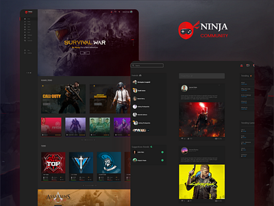 Gaming Community - Web Ui