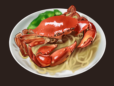 Crab illustration