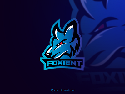 Foxient adobe illustrator adobe phtotoshop design dribblers esports fox graphic design illustration logo mascot