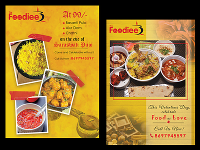 Flyers for different Occasion for a Food Joint