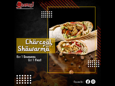 Sample Social Post for Shawarma Company