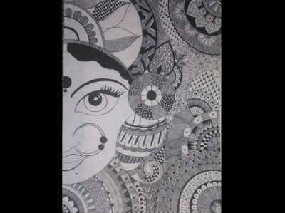 Goddess Durga Doodle