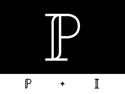 Prim + Improper | Monogram bold brandidentity branding creative customtype elegant graphicdesign lettermark logo logodesign logotype minimal minimalism modern monogram mork typogaphy