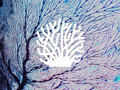 VATTEN | Icon aquatic brand identity branding branding design coral icon logo mark nature ocean sealife visual identity