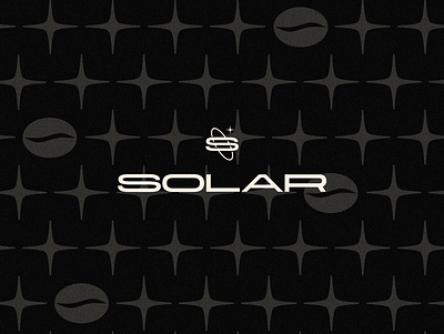 Solar | Primary Logo bean brand brand identity branding cafe coffee coffee bean coffee shop icon identity illustrator logo logodesigner mark pattern solar space star stars typography