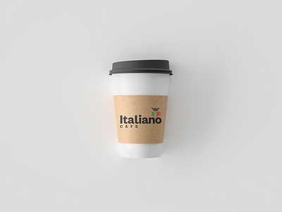 Italiano Cafe | Coffee Cup Mockup adobe brand cafe coffee creative design designer elegant graphic graphicdesign graphicdesigner icon illustrator italy logo logodesigner minimalist photoshop typography vector