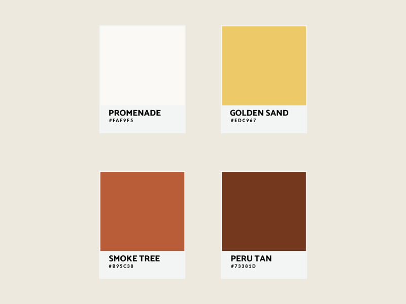 Daniela De Laire 2 Color Palette by Allan Ayala on Dribbble