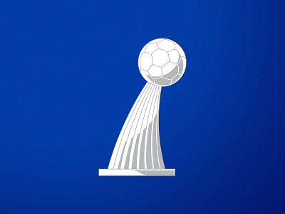 MLS Cup trophy 1999-2007 illustrator major league soccer mls pen tool san jose sports trophy vector
