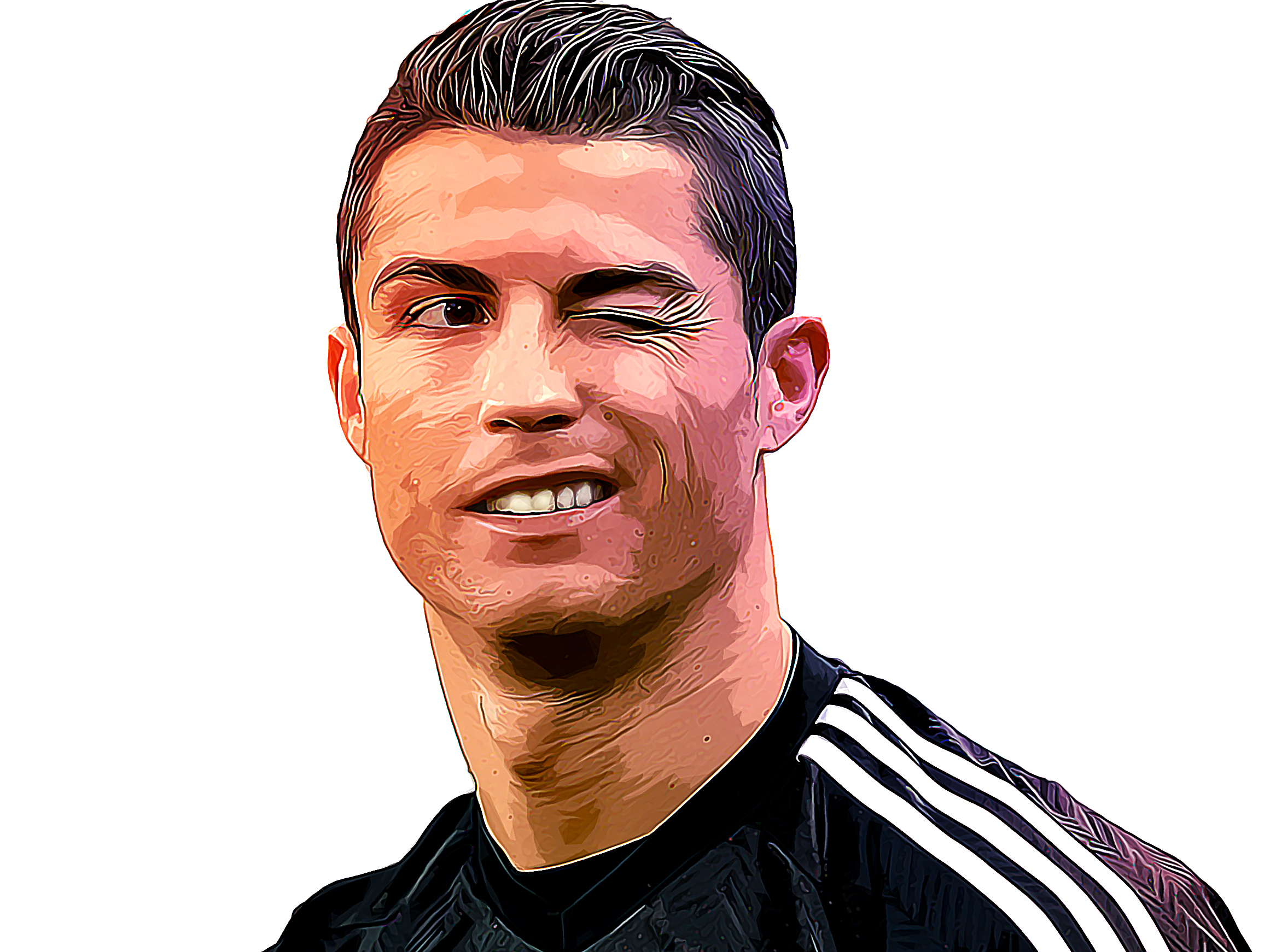 Dribbble - cristiano_ronaldo_9_oil.jpg by B.sharwesh Yadav