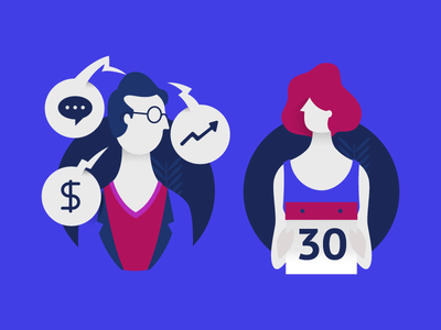 Landing page illustrations