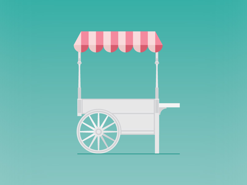Cart Sketch by Carl Holderness on Dribbble