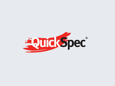 Quickspec Logo Type brand logo paint