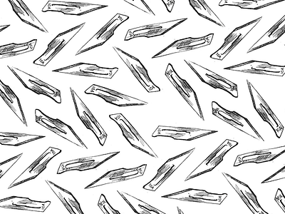 Scalpel pattern drawing illustration pattern scalpel sharp sketch