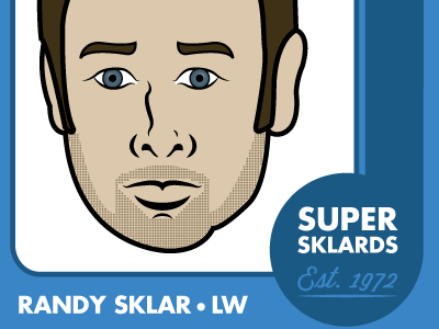 Randy Sklard comedy earwolf illustration podcast portrait sklar brothers sklarbro country