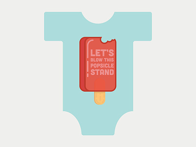Popsicle Stand baby clothing cute kid onesie popsicle toddler
