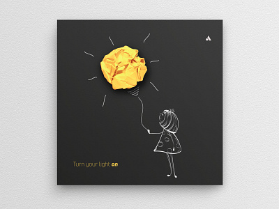 Turn your light ON courage creative creativity design illustration illustration art illustrations illustrator illustrator cc illustrator design vector