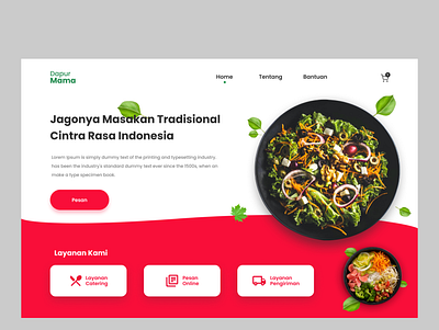 Dapur Mama ui design uidesign uiux ux