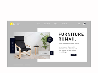 Ui untuk Website penjualan Furniture Rumah Minimalis desain desainer design art illustrator indonesia indonesia designer mobile app design mobile ui photoshop ui ui ux design ui design uidesign uiux web design webdesign