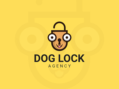 Dog Lock Agency Logo design brand identity brand identity design branding design cartoon creative illustration logo logo a day logo alphabet logo animation logo design logo design branding logo design challenge logo design concept logo mark logodesign logos logotype