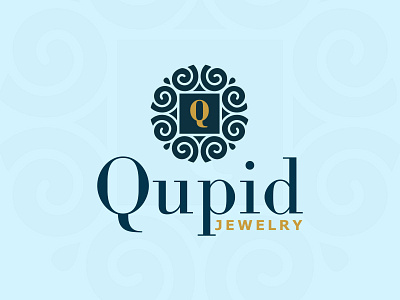 Qupid Jewelry Logo brand identity brand mark branding creative fashion firstshot illustration jewelry jewelry logo logo logo 3d logo a day logo alphabet logo design logo design challenge logo mark logodesign logos logotype vector