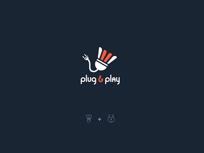 Plug Play logo, Daily Logo challenge #07
