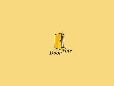 DoorNote Logo, Daily Logo challenge #12