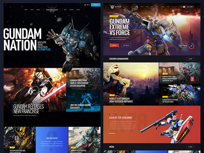 Bandai Namco Gundam Fan Hub