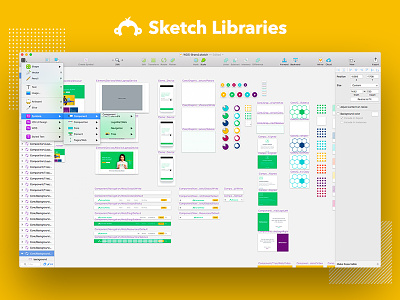 SurveyMonkey Sketch Libraries cloud design system components compositions elements sketch design patterns sketch libraries surveymonkey design system