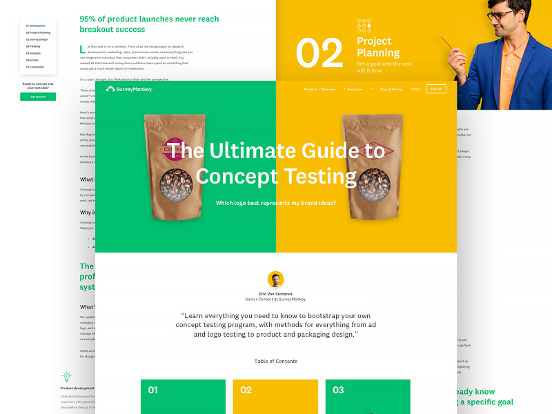 Ultimate Guide To Concept Testing long form article brand colors ab testing ultimate long form guide education concept testing surveymonkey