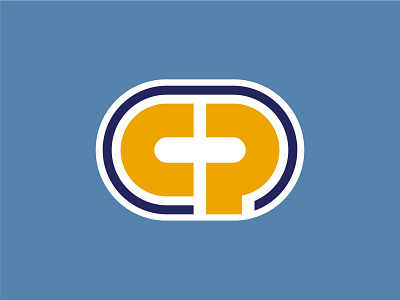 CP Mark badge logo vintage