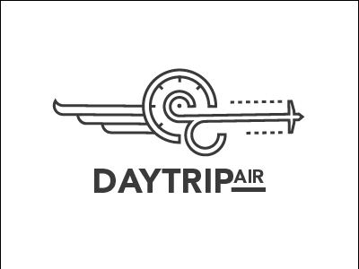 Daytrip Air Logo Concept