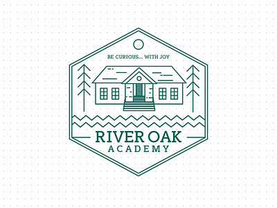 River Oak academy logo design proposal