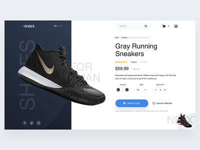 website of shoes. ios shoe ui ux 图标 应用 插图 时尚 设计 购物