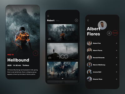 MOVIES Mobile App | UI/UX Design