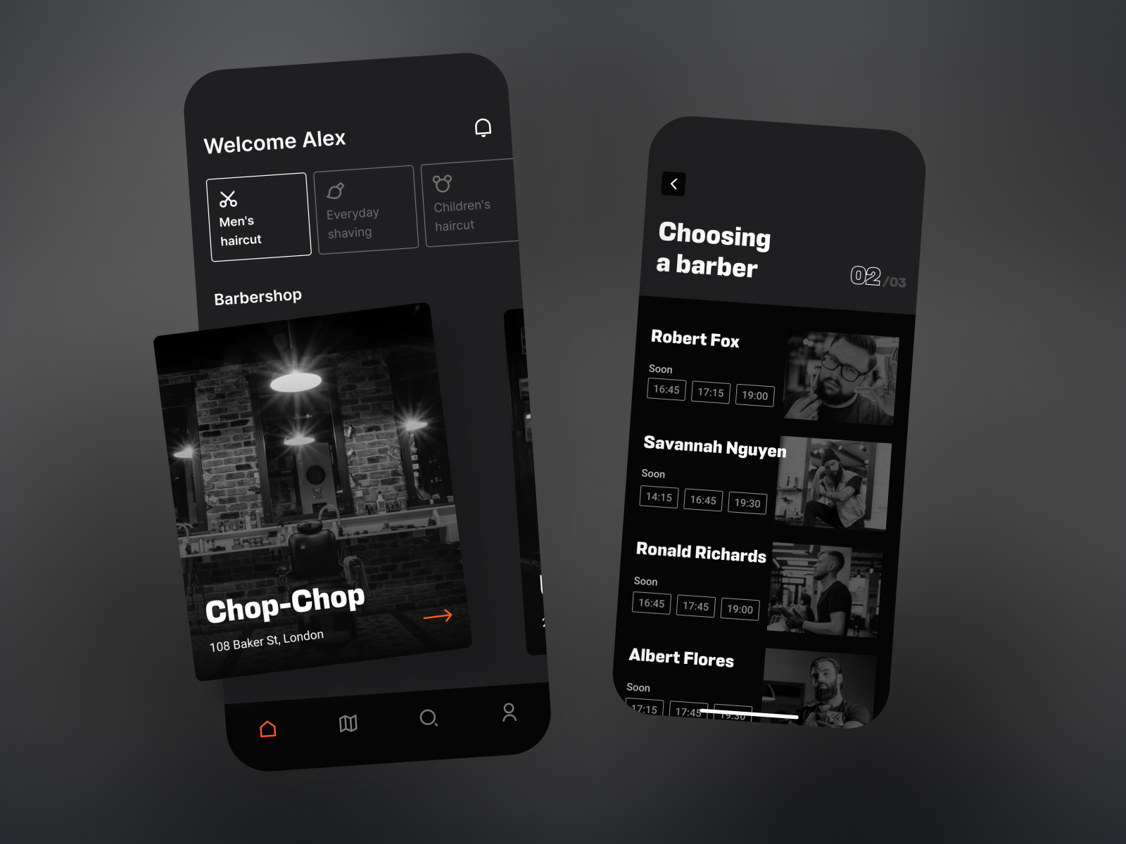 Barbershop App By Aleksandr Lopatin On Dribbble