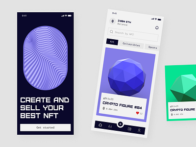 NFT Marketplace Mobile App