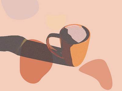Coffee or Tea? coffee design digital design digital illustration digitalart illustration illustration art illustrator line art shadow vector vector illustration